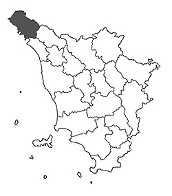 Cartina Lunigiana